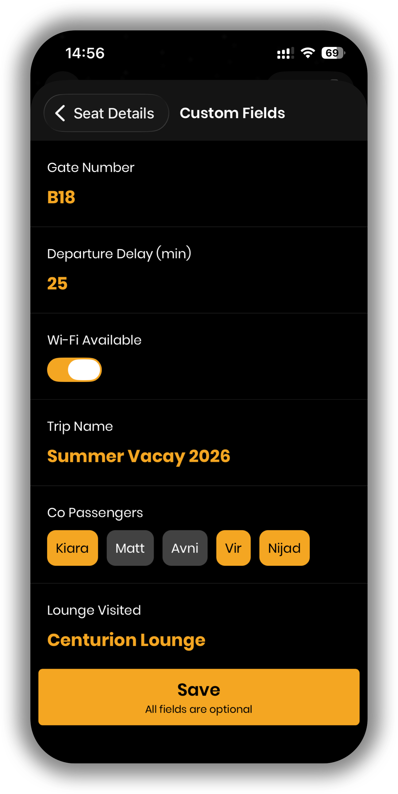 Custom Fields